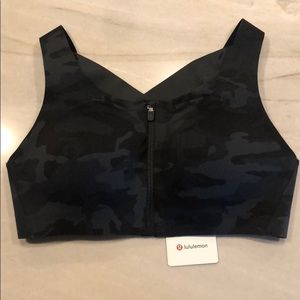 NWT Lululemon Enlite Bra *Zip front- 36C